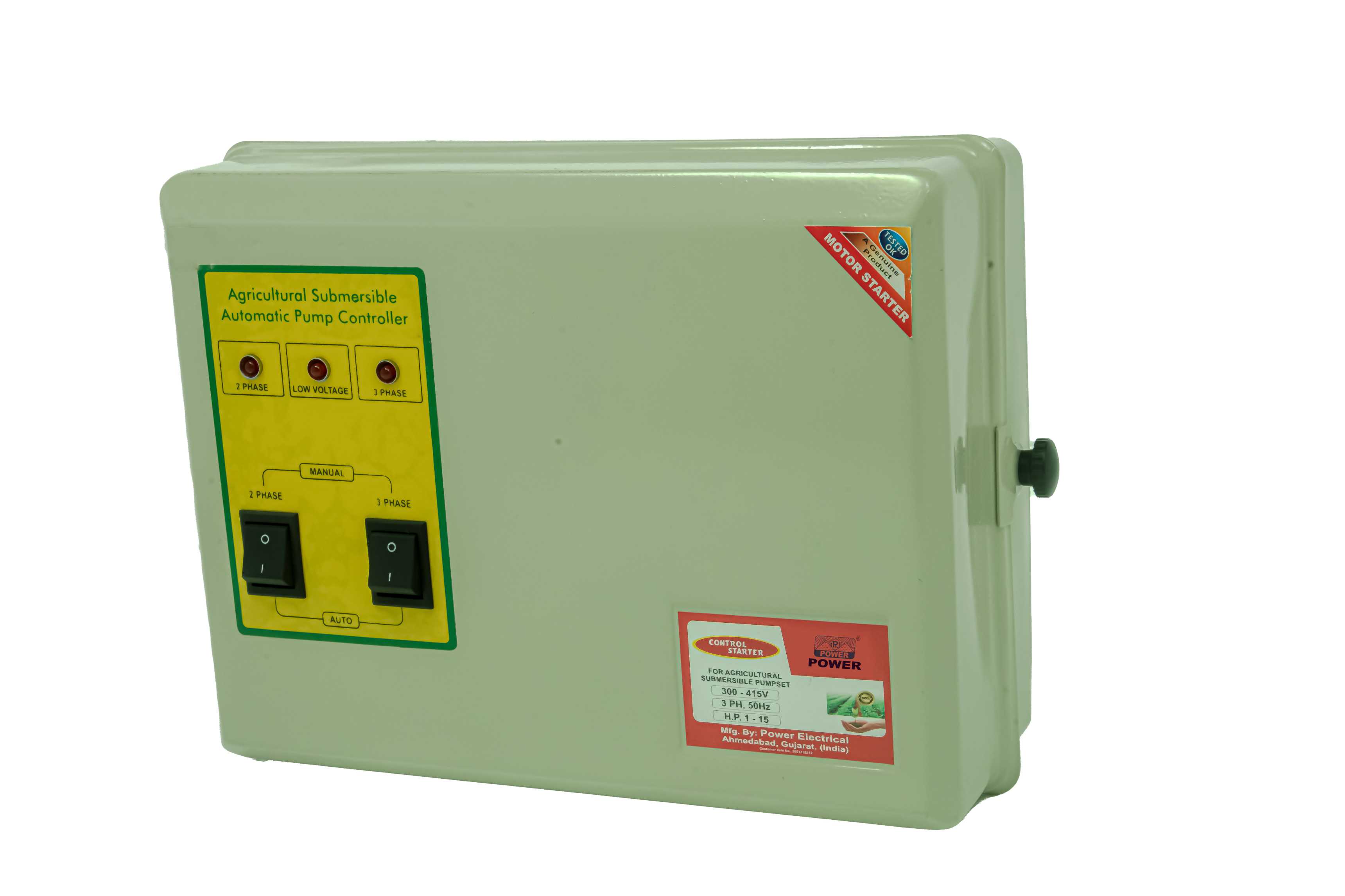 AUTOMATIC PUMP CONTROLLER 2 PHASE
